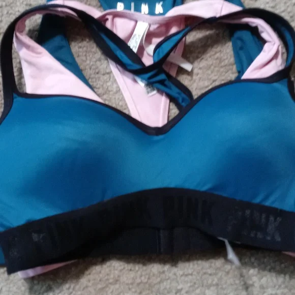 Bnwot/tags pink Victoria's secret ultimate sports bras all sz medium - Picture 8 of 10